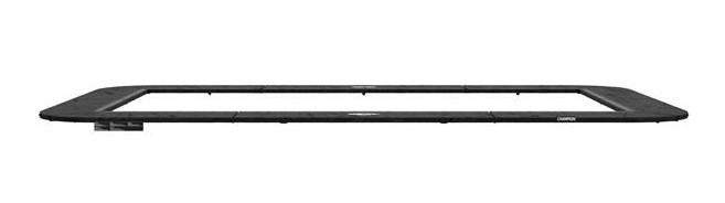 BERG Trampolin-Schutzrand Ultim Champion - Flatground - 410 x 250 cm - Schwarz 
