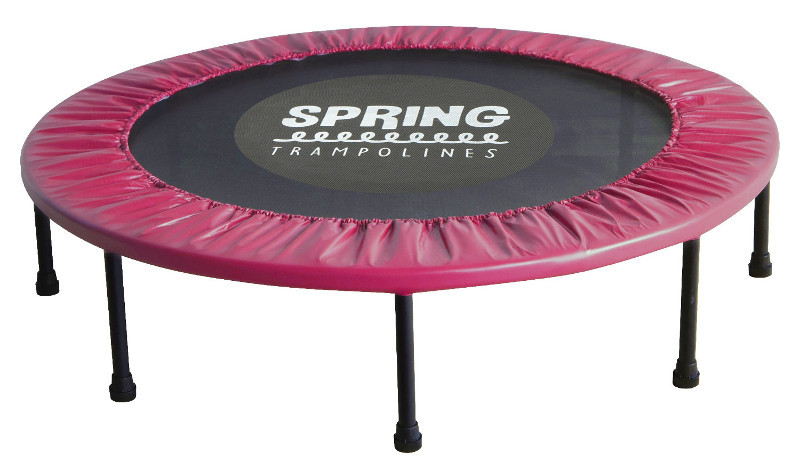SPRING Mini-Fitness-Trampolin - 120 cm - Rosa