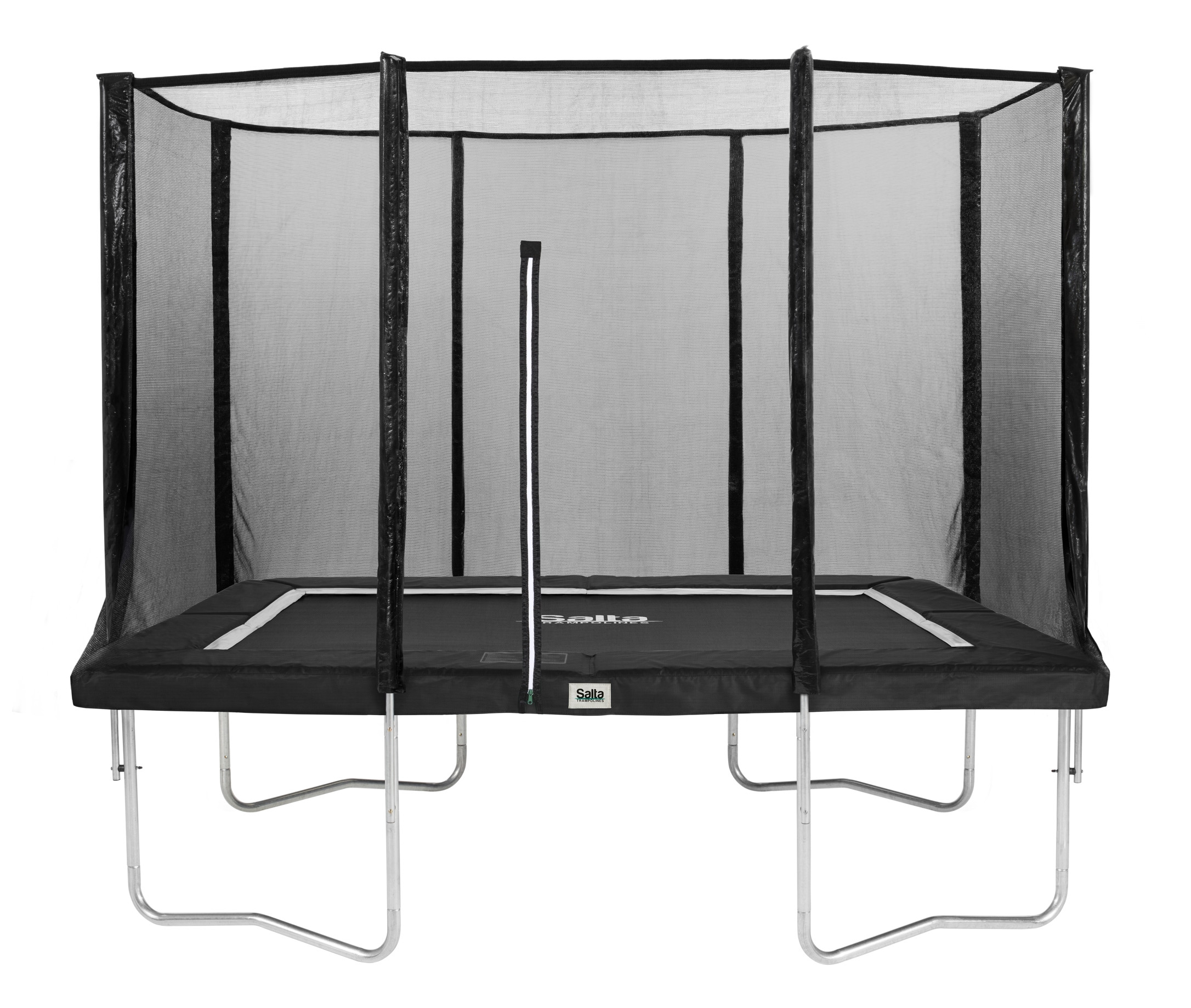 Salta Trampolin Combo - 305x214cm - Rechteckig Schwarz