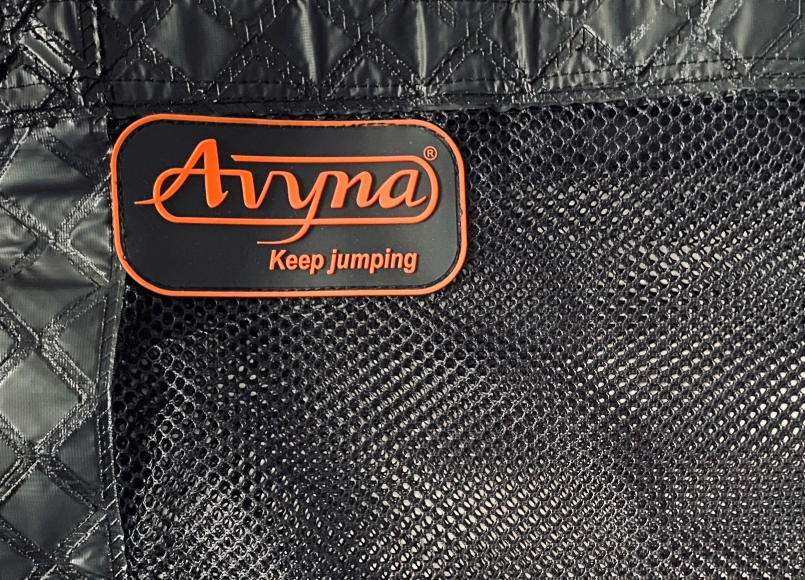 Avyna Trampolin Sicherheitsnetz Teil - Loses Netz - 275 x 190 cm - (213) - Schwarz - InGround / FlatLevel