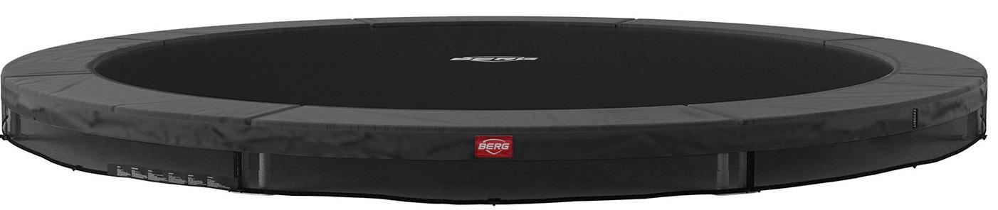 BERG Trampolin Favorit - InGround - rundes - 330 cm - Anthrazit Grau