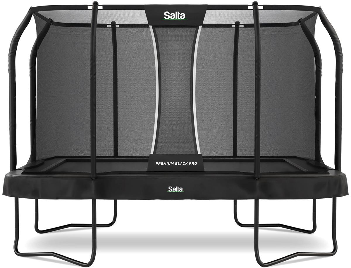 Salta Trampolin Premium Black Pro 360 x 240 cm Rechteckig mit Sicherheitsnetz - Schwarz