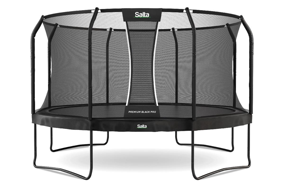 Salta Trampolin Premium Black Edition Pro - 430 cm - Rund Schwarz